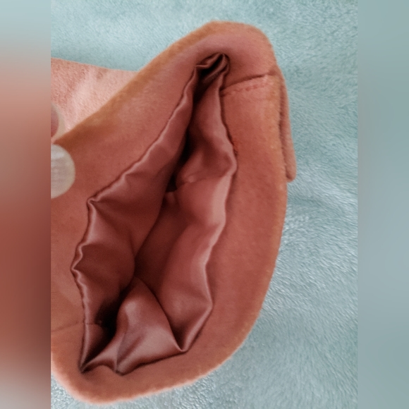 Coral/pink Peach Suede Chadwicks of Boston Classic Lined Blazer 10 petite - Picture 7 of 16